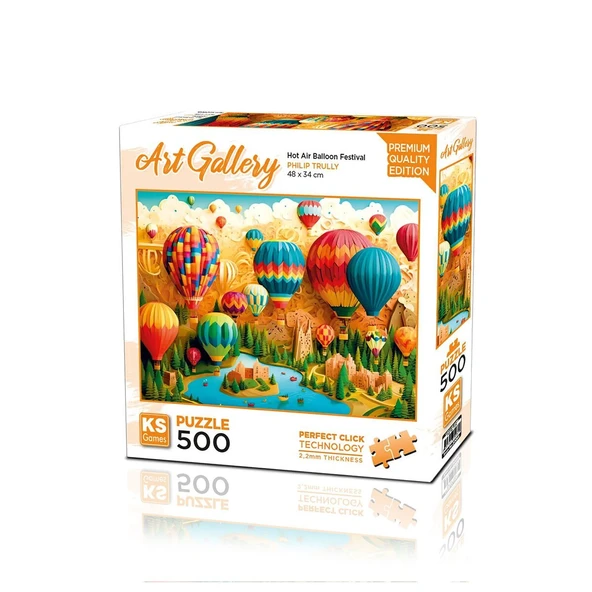 20086 PUZZLE 500 HOT AİR BALLOON FESTİVAL ürün görseli