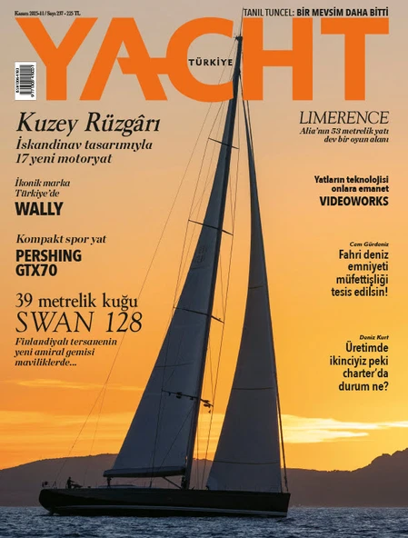 Yacht Türkiye Dergi Kasım 2025 ürün görseli