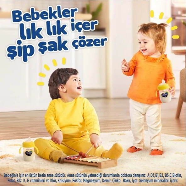 Bebelac 1200GR (800GR+400GR) No:4 Devam Sütü (1+ Yaş) Avantaj Pk (6 Lı Set) - Resim 4