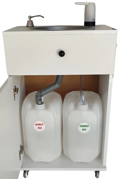 Seyyar Lavabo L20 Gri - Resim 2