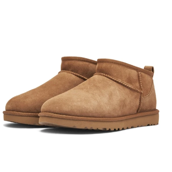 Ugg Classic Ultra Mini Bot Kahverengi - Resim 3