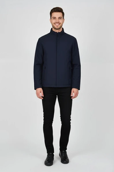 Erkek Hakim Yaka İçi Polarlı Spor Mont 99546 BGL-ST04879 ürün görseli