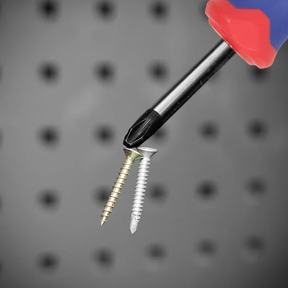 WORKPRO WP221034 PH2x38mm CR-V Manyetik Profesyonel Yıldız Topaç Tornavida - 4