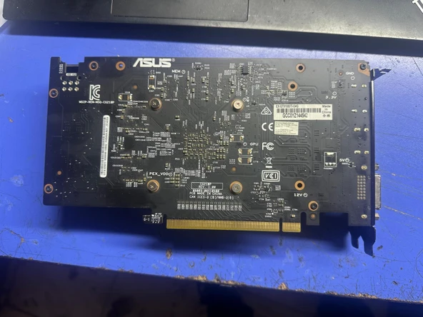 Asus EX-GTX 1050TI-O4G GeForce GTX 1050 Ti 4GB OC GDDR5 128Bit 16x DVI/HDMI/DP Gaming (Oyuncu) Ekran Kartı  2.EL KULLANILMIŞ - Resim 2