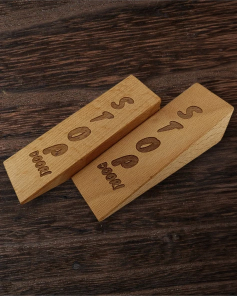 Kapı Stoperi, Kapı Tutucu, Kapı Takozu, Kaydırmaz Aparatlı Stop Door Yazılı 2 Adet - 3