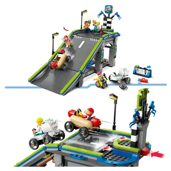 LEGO® City Senin Kuralların: Yarış Arabası Rampa Parçası - 60460 - Resim 2