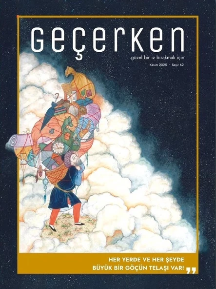 Geçerken Dergi 62.Sayı Kasım 2025 ürün görseli 1