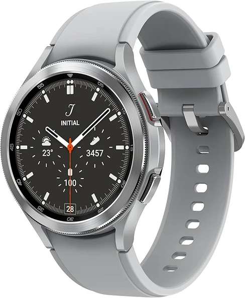Samsung Galaxy Watch 4 Classic 46mm Gümüş Renk Akıllı Saat ürün görseli