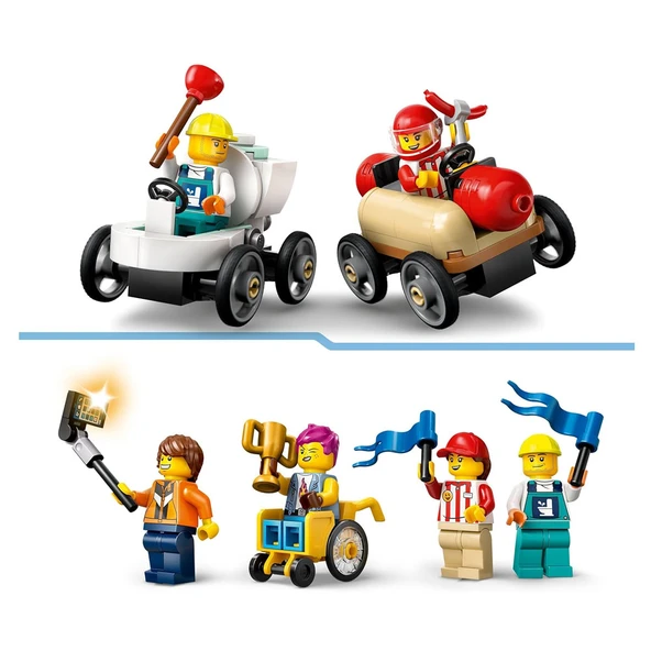 LEGO® City Senin Kuralların: Yarış Arabası Rampa Parçası - 60460 - Resim 3