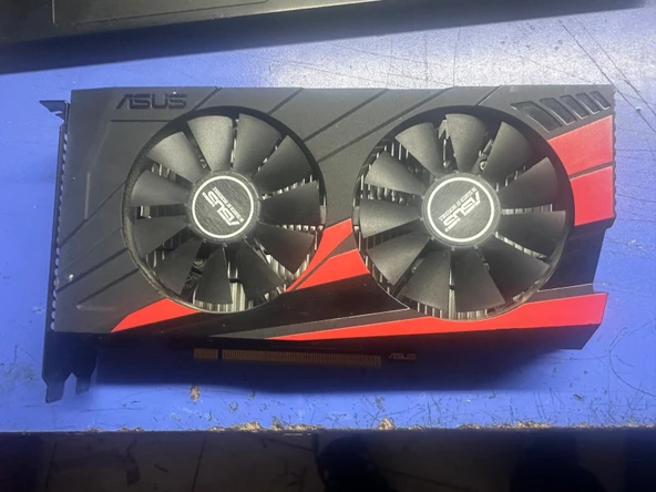Asus EX-GTX 1050TI-O4G GeForce GTX 1050 Ti 4GB OC GDDR5 128Bit 16x DVI/HDMI/DP Gaming (Oyuncu) Ekran Kartı  2.EL KULLANILMIŞ ürün görseli