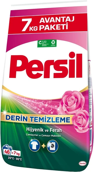 Persil Expert Toz Çamaşır Deterjanı Vernel Gülün Büyüsü Kokulu 7 kg, Gülün Büyüsü 7kg ürün görseli 1
