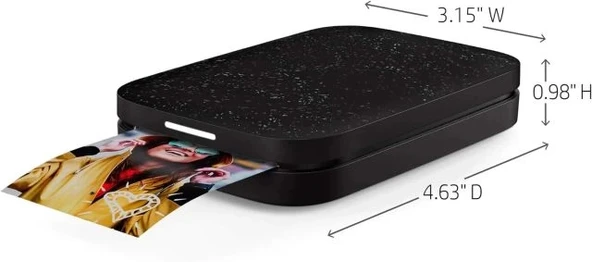 HP Sprocket Taşınabilir 2x3" Anında Fotoğraf Yazıcısı - 4