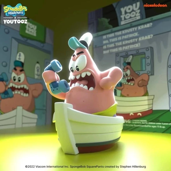 YouTooz Squidward İçeride Vinil Figür - 7