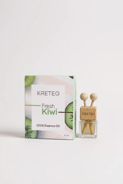 kreteg Araba Araç Oto Kokusu Diffuser Klima Ac Fresh Kiwi 8 ml ürün görseli 1
