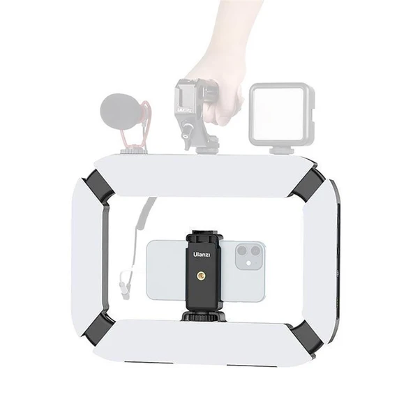Ulanzi U200 Ring Işık Mobil Video Rig - Resim 5