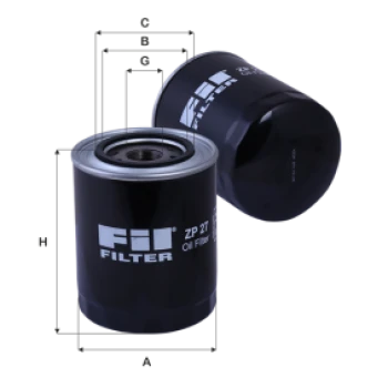 Mitsubıshı Ticarı Mazot Filtresi Mitsubıshı L200 2,5 DID 2006> - Fil Zp3161f ürün görseli