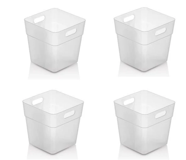 12 li Buzdolabı İçi Mini Düzenleyici Kutu Organizer - Buzdolabı Kapak Düzenleyici - Resim 3