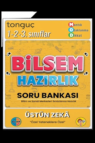 Tonguç 1-2-3. Sınıf Bilsem Hazırlık Soru Bankası ürün görseli