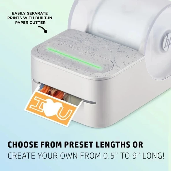 HP Sprocket Panorama Instant Taşınabilir Renkli Etiket ve Fotoğraf Yazıcısı - 6