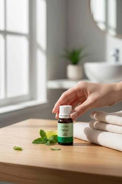 kreteg Misket Limonu 10 ml Esansiyel Uçucu Yağ Buhurdanlık Yağı Hava Nemlendiri Aroma Difizörü Kokusu Esans - Resim 4