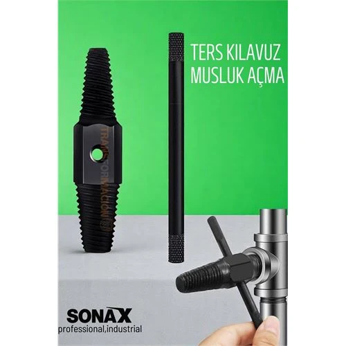 Modacar Ters Kılavuz Hasarlı Musluk Boru Vana Kılavuz Seti Musluk Açma ürün görseli 1