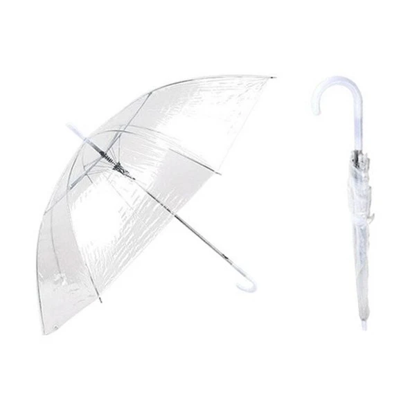 Şeffaf Şemsiye - Resim 2