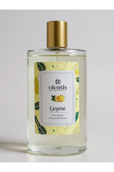 kreteg Çeşme Limon - Eau De Cologne - Cam Kolonya - 200 ml ürün görseli 1