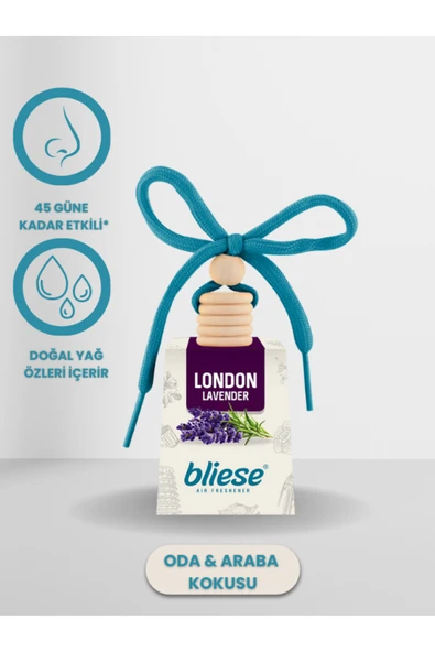 Bliese London Lavanta Oda Ve Oto Araç Kokusu, Araba Kokusu, Oto Kokusu ürün görseli 1