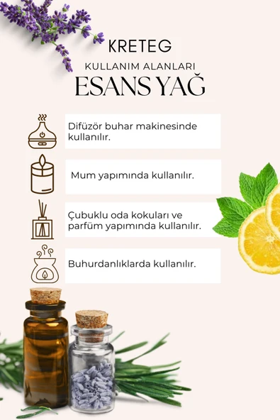 kreteg Kavun Esansiyel 10 ml Uçucu Yağ Buhurdanlık Yağı Hava Nemlendirici Aroma Difizörü Kokusu Esans - 2