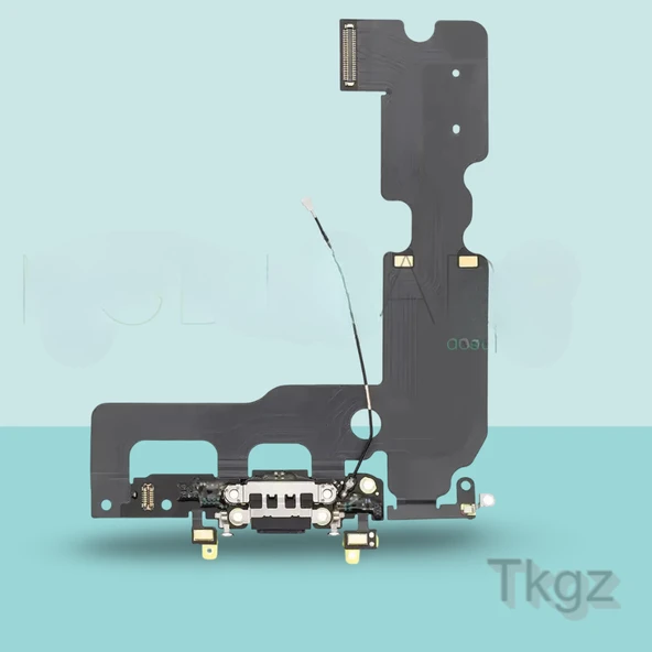 Apple İphone 7 PLUS Full Şarj Soketi Filmi FLEX Orjinal (SİYAH) ürün görseli 1