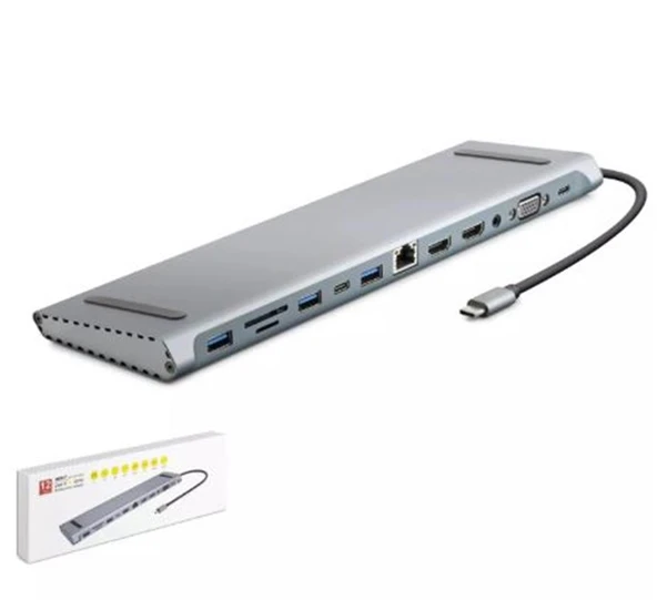 HADRON HDX7855 TYPE-C HDTV COMBO 2-TYPE-C + 2-HDMI ürün görseli