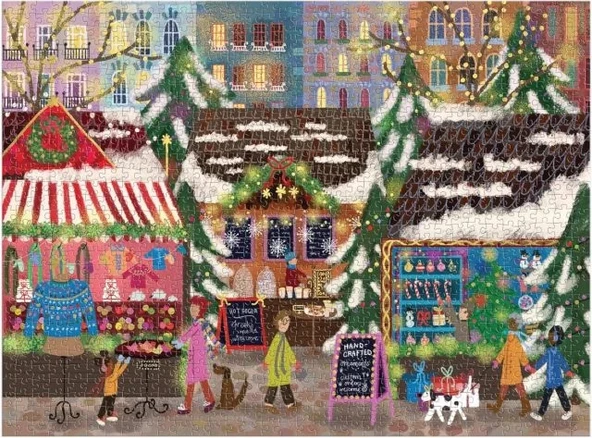 Galison Noel Meydanı Puzzle - 2