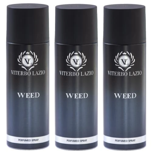 Viterbo Lazio Weed 3 X 200 Ml Erkek Deodorant ürün görseli 1