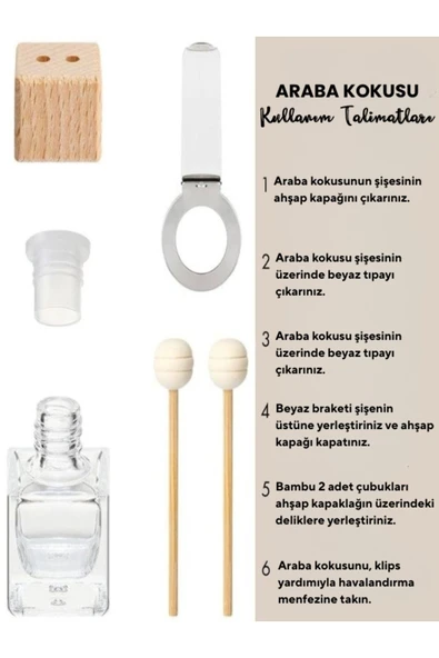 kreteg Araba Araç Oto Kokusu Diffuser Klima Ac Fresh Kiwi 8 ml - Resim 4