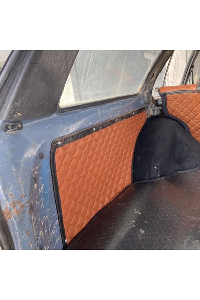 ncotodizayn TOFAŞ KARTAL BAGAJ YAN DÖŞEMELERİ 8 mm süngerli TABA RENK Kapitone - Resim 3