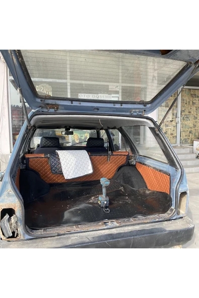 ncotodizayn TOFAŞ KARTAL BAGAJ YAN DÖŞEMELERİ 8 mm süngerli TABA RENK Kapitone - Resim 5