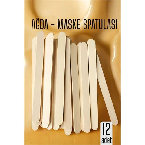 Ağda Spatulası Küçük Boy 12 ADET ürün görseli
