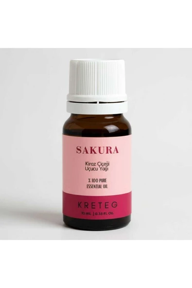 kreteg Japon Kiraz Çiçeği Esansiyel Uçucu Yağ Buhurdanlık Yağı Hava Nemlendiri Aroma Difizörü Kokusu Esans - Resim 3