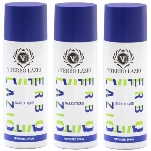 Viterbo Lazio Narkotique 3 X 200 Ml Unisex Deodorant ürün görseli