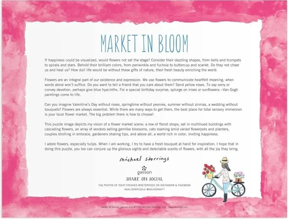 Galison Luna Parkta Bir Yaz Günü Puzzle - 3