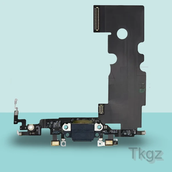 Apple İphone SE 2022 Full Şarj Soketi Filmi FLEX Orjinal (SİYAH) ürün görseli 1