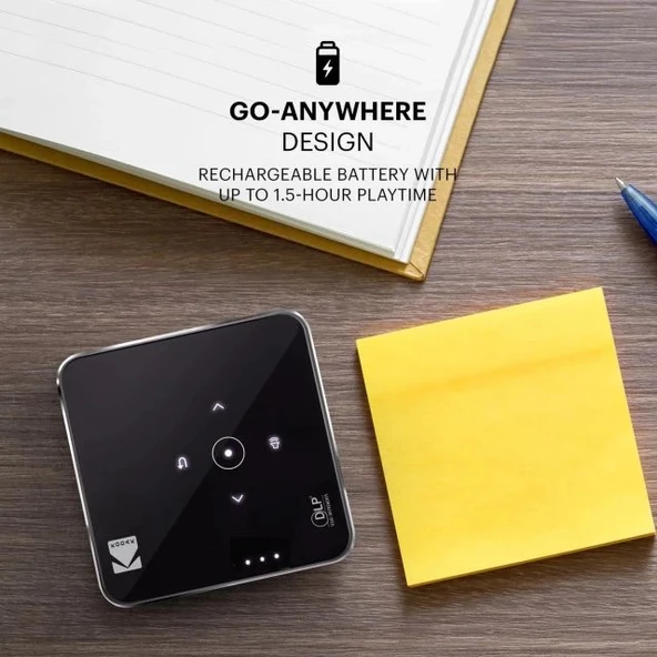 Kodak Luma 75 Ultra Mini Taşınabilir Projektör - HD 1080p Desteği - 3