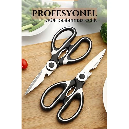 Tavuk Makası Profesyonel 304 Çelik Mutfak Makası ürün görseli