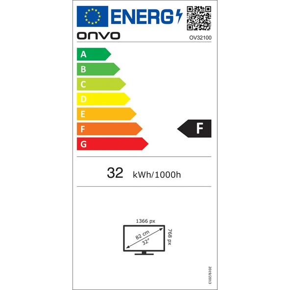 Onvo OV32100 32" 81 Ekran Uydu Alıcılı HD Ready LED TV - Resim 2