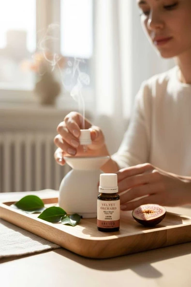 kreteg Velvet Orchard 10 ml Esansiyel Uçucu Yağ Buhurdanlık Yağı Hava Nemlendiri Difizörü Kokusu Esans - Resim 4