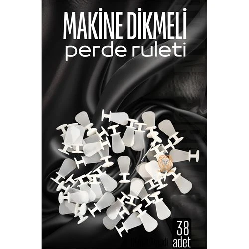 Makine Dikmeli Perde Düğmesi Perde ruleti Perde Düğmesi 28 Adet ürün görseli