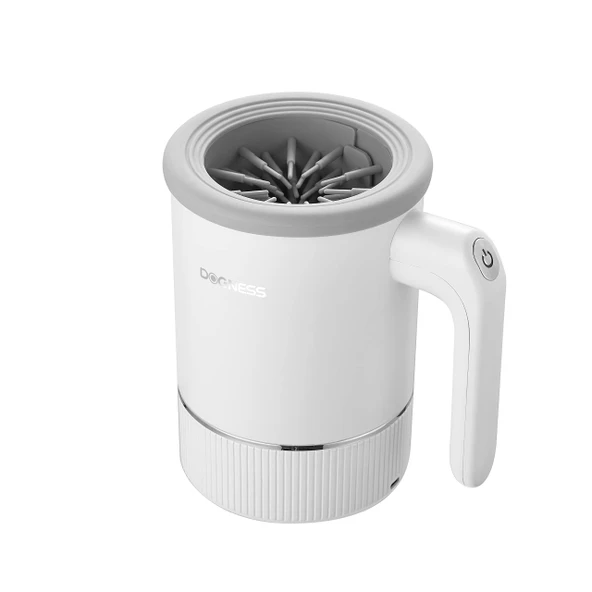 Dogness W02 Otomatik Pati Temizleyici - Şarjlı, Silikon Fırçalı Large Boy (17x13x19 cm)