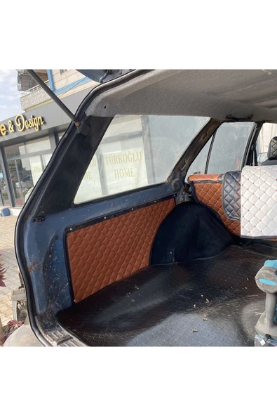 ncotodizayn TOFAŞ KARTAL BAGAJ YAN DÖŞEMELERİ 8 mm süngerli TABA RENK Kapitone - Resim 4