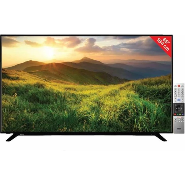 Toshiba 65UV2363DT 65" 165 Ekran Dahili Uydu Alıcılı 4K Ultra HD Smart LED TV ürün görseli 1