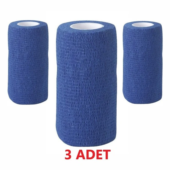 Kerbl Yapışkanlı Hayvan Ayak Bandaj-Mavi-3 Adet ürün görseli